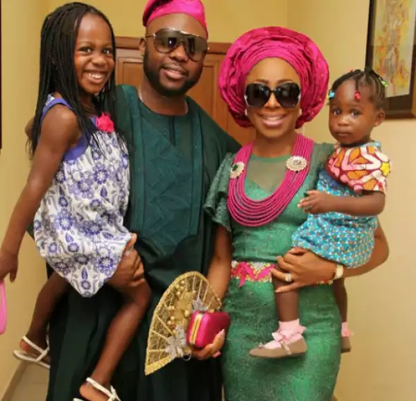 Dakore Akande Shows Off Her Beautiful Family [See Photos]